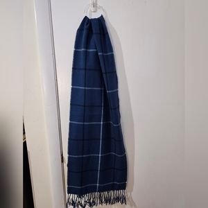 New blue Plaid scarf